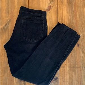 J Crew, Black Corduroy Jeans, W 32 x L 32